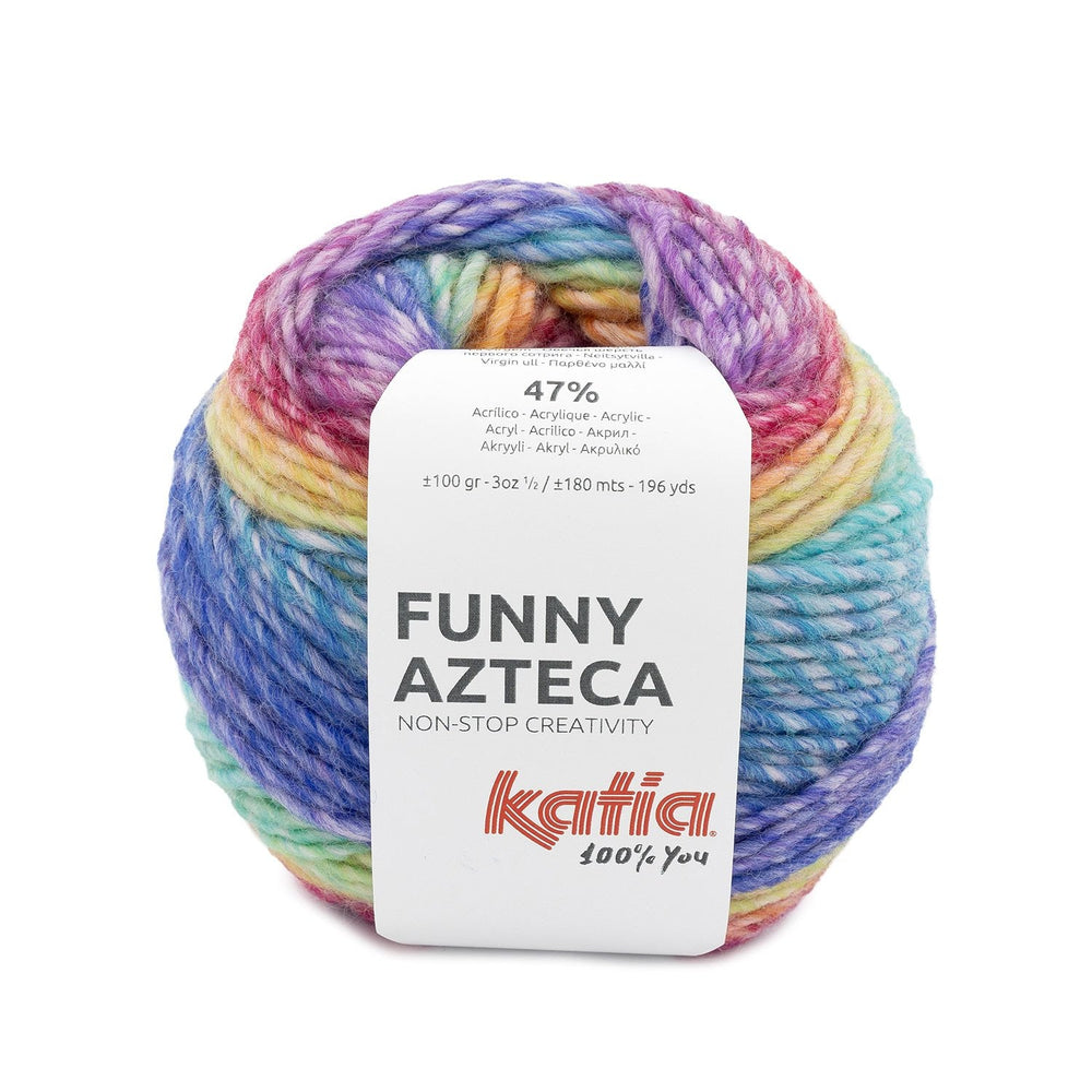 Katia Funny Azteca: Creativity and Happy Colors in your Projects