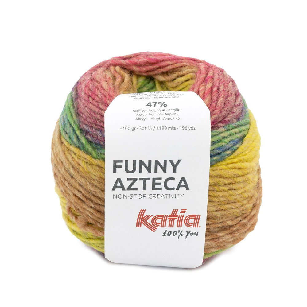 Katia Funny Azteca: Creativity and Happy Colors in your Projects