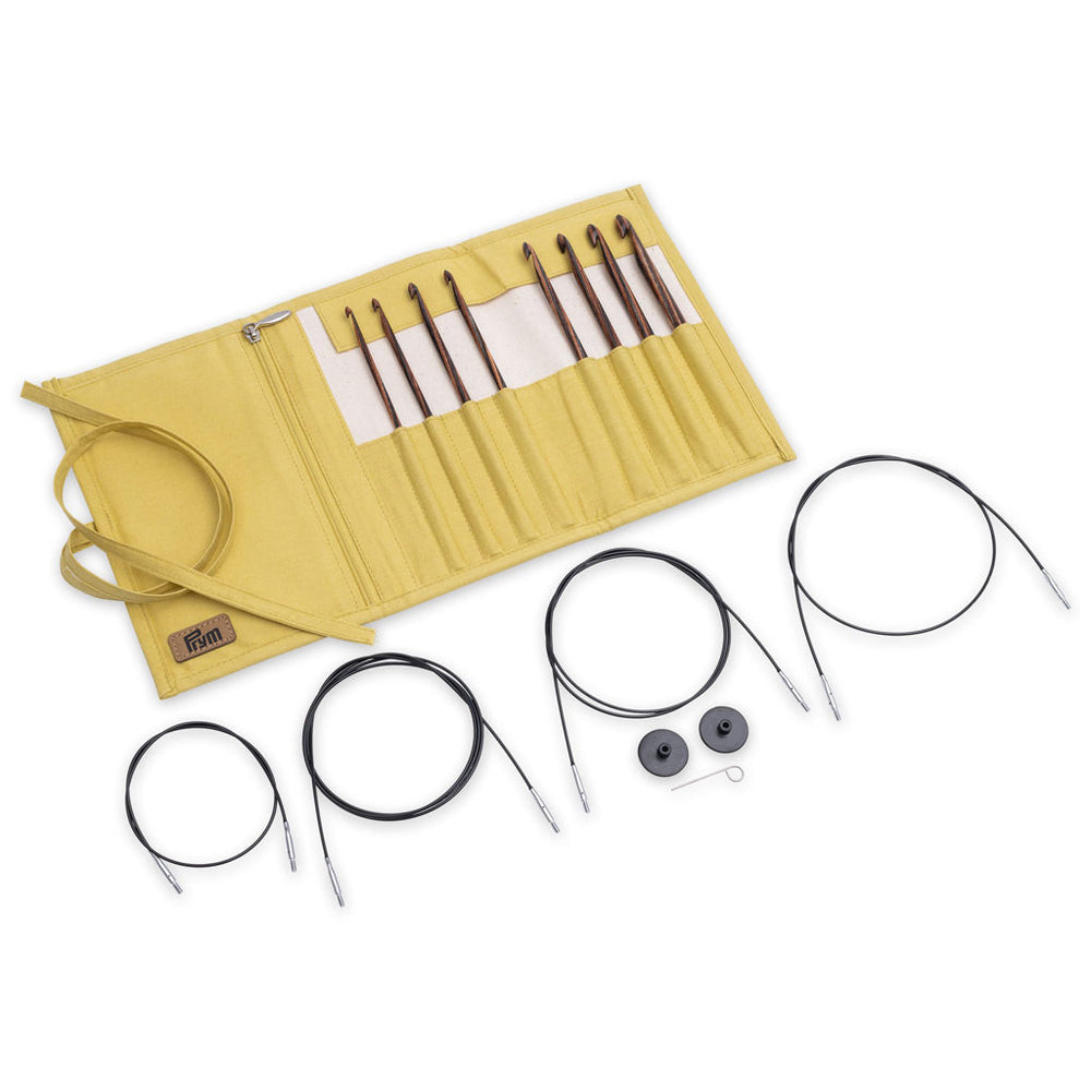 Set de Ganchillos Tunecinos Natural de Prym 223811: Descubre la Elegancia del Ganchillo Tunecino