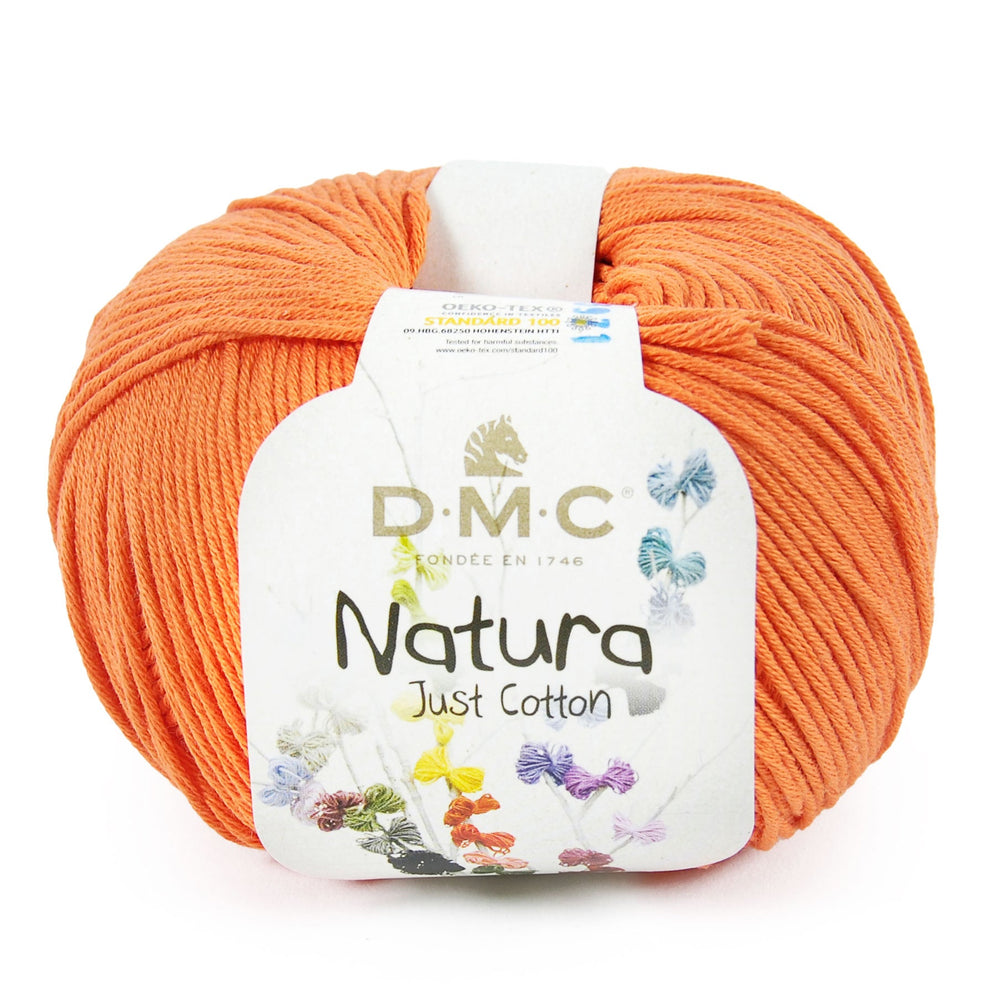 Fil Natura Just Cotton DMC - 100% coton, variété de couleurs pour vos créations d'été