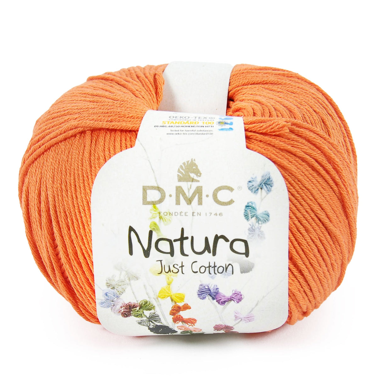 Fil Natura Just Cotton DMC - 100% coton, variété de couleurs pour vos créations d'été
