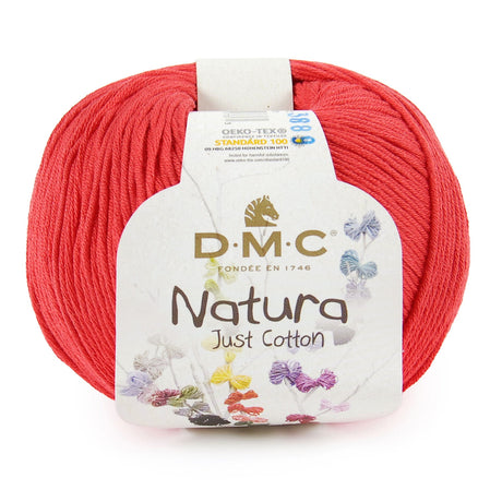 Hilo DMC Natura Just Cotton - 100% Algodón, Variedad de Colores para Tus Creaciones de Verano