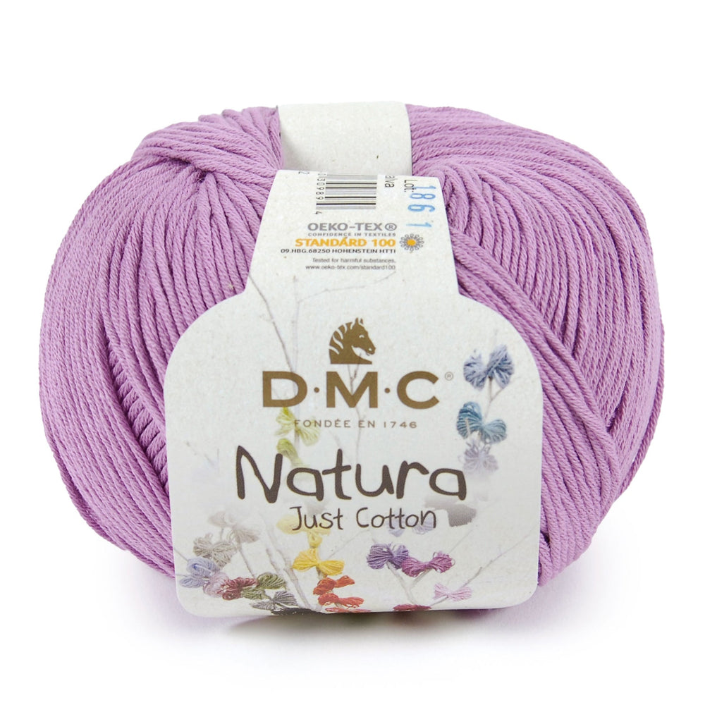 Fil Natura Just Cotton DMC - 100% coton, variété de couleurs pour vos créations d'été