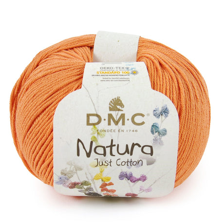 Hilo DMC Natura Just Cotton - 100% Algodón, Variedad de Colores para Tus Creaciones de Verano