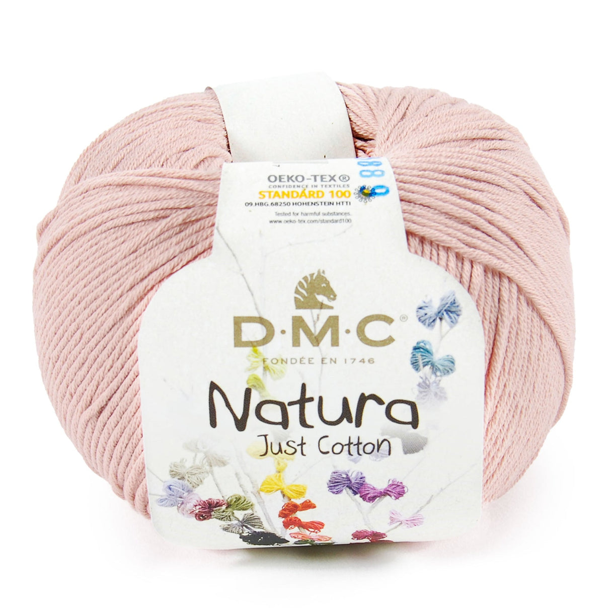 Fil Natura Just Cotton DMC - 100% coton, variété de couleurs pour vos créations d'été