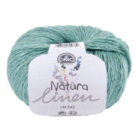 Hilo DMC Natura Linen - Mezcla de Lino, Algodón y Viscosa con Aspecto Rústico y Texturas Únicas, 12 Colores Inspirados en la Naturalidad