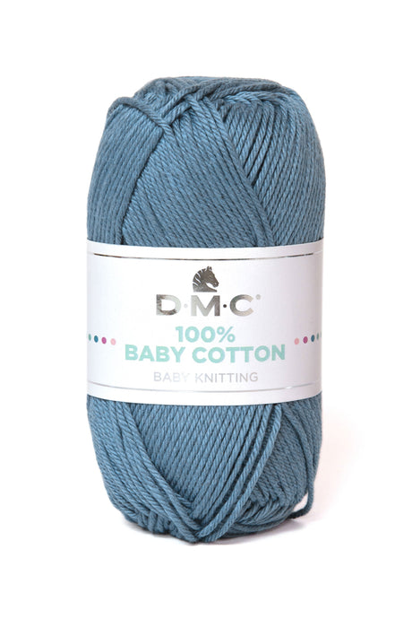 DMC 100% Baby Cotton - Hilo Suave y Seguro para Prendas de Primavera/Verano