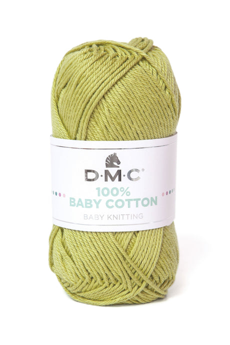 DMC 100% Baby Cotton - Hilo Suave y Seguro para Prendas de Primavera/Verano