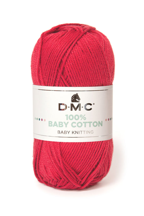 DMC 100% Baby Cotton - Hilo Suave y Seguro para Prendas de Primavera/Verano