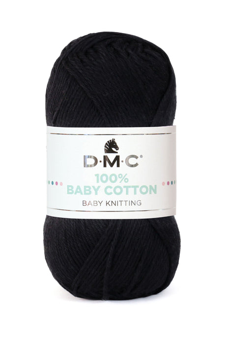 DMC 100% Baby Cotton - Hilo Suave y Seguro para Prendas de Primavera/Verano