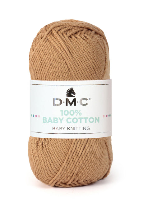 DMC 100% Baby Cotton - Hilo Suave y Seguro para Prendas de Primavera/Verano