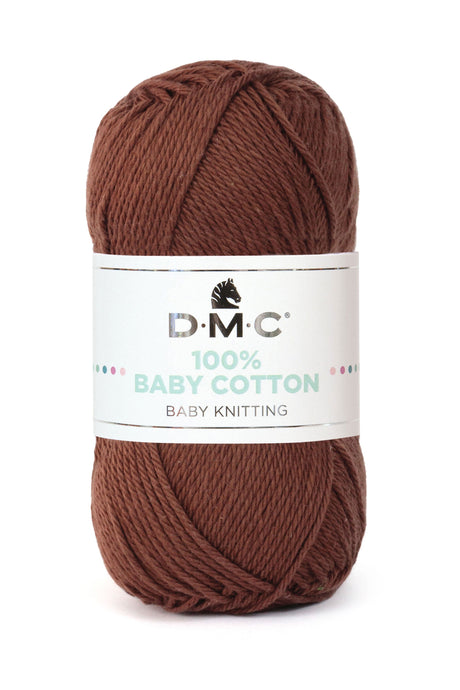 DMC 100% Baby Cotton - Hilo Suave y Seguro para Prendas de Primavera/Verano