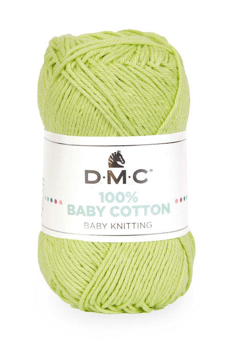 DMC 100% Baby Cotton - Hilo Suave y Seguro para Prendas de Primavera/Verano