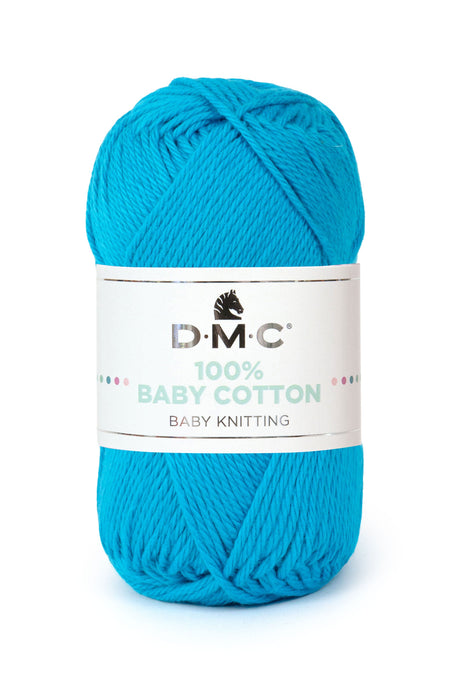 DMC 100% Baby Cotton - Hilo Suave y Seguro para Prendas de Primavera/Verano