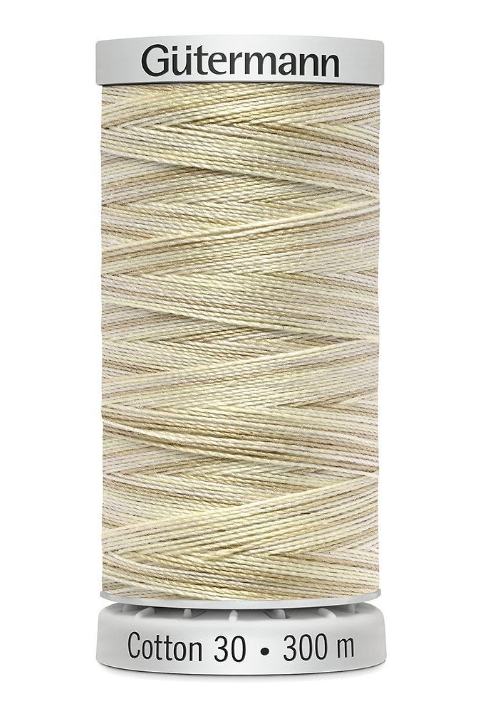 Gütermann Cotton 30 300 m - Sulky Cotton Thread for Machine Embroidery