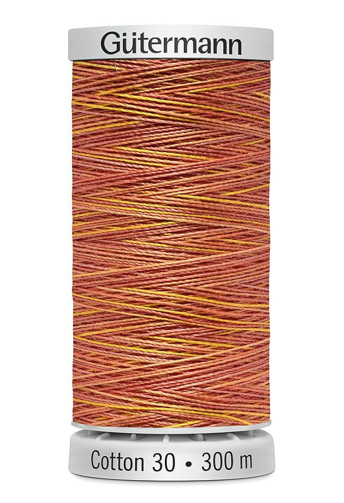Gütermann Cotton 30 300 m - Sulky Cotton Thread for Machine Embroidery