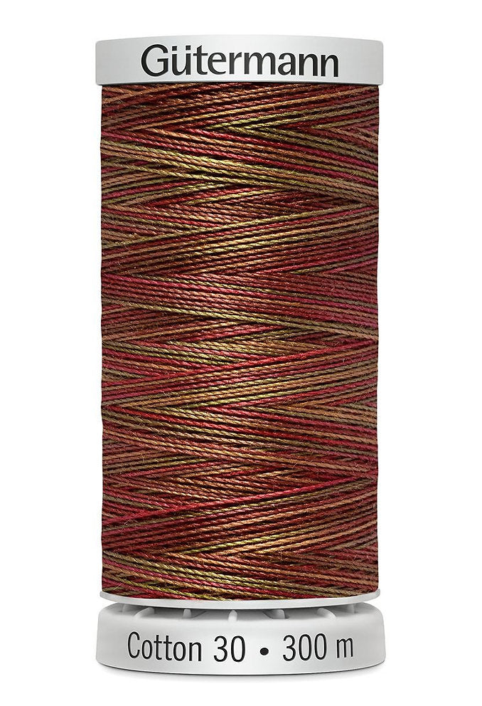 Gütermann Cotton 30 300 m - Sulky Cotton Thread for Machine Embroidery