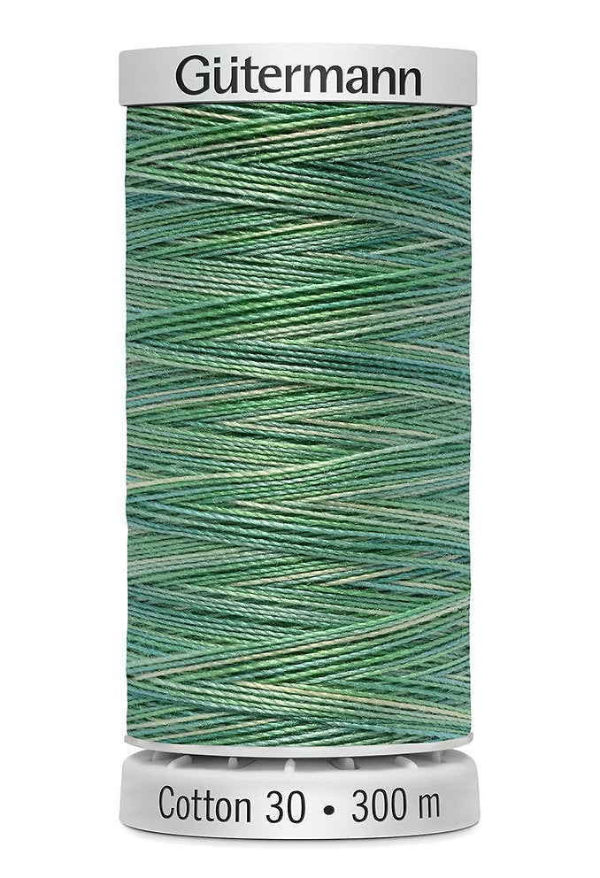 Gütermann Cotton 30 300 m - Sulky Cotton Thread for Machine Embroidery