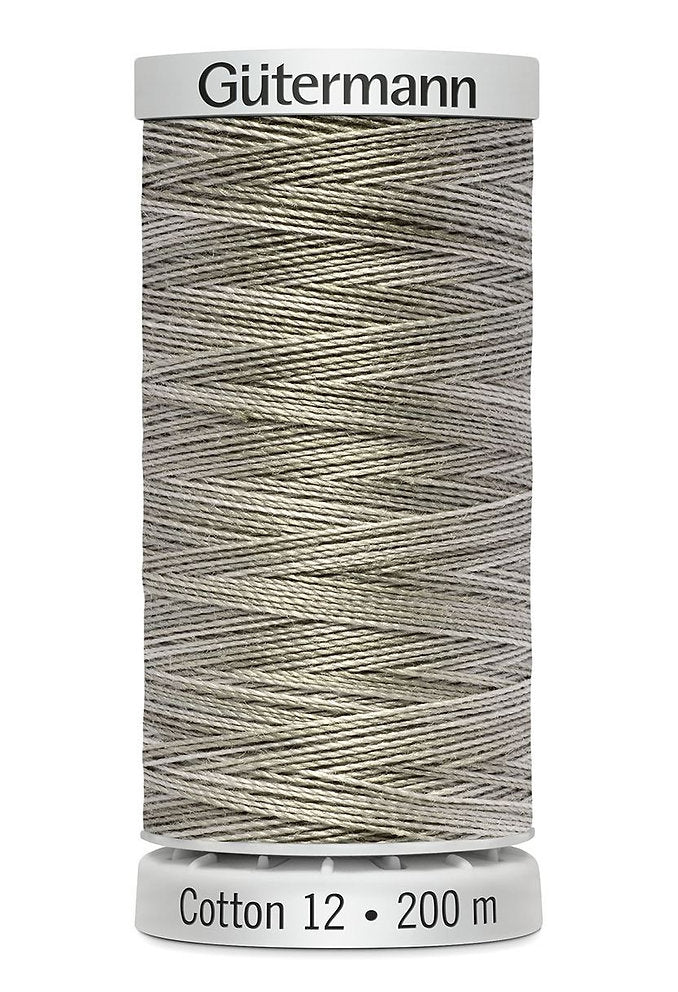 Gütermann Cotton 12 - Hilo de Algodón Sulky para Bordar a Máquina 200m
