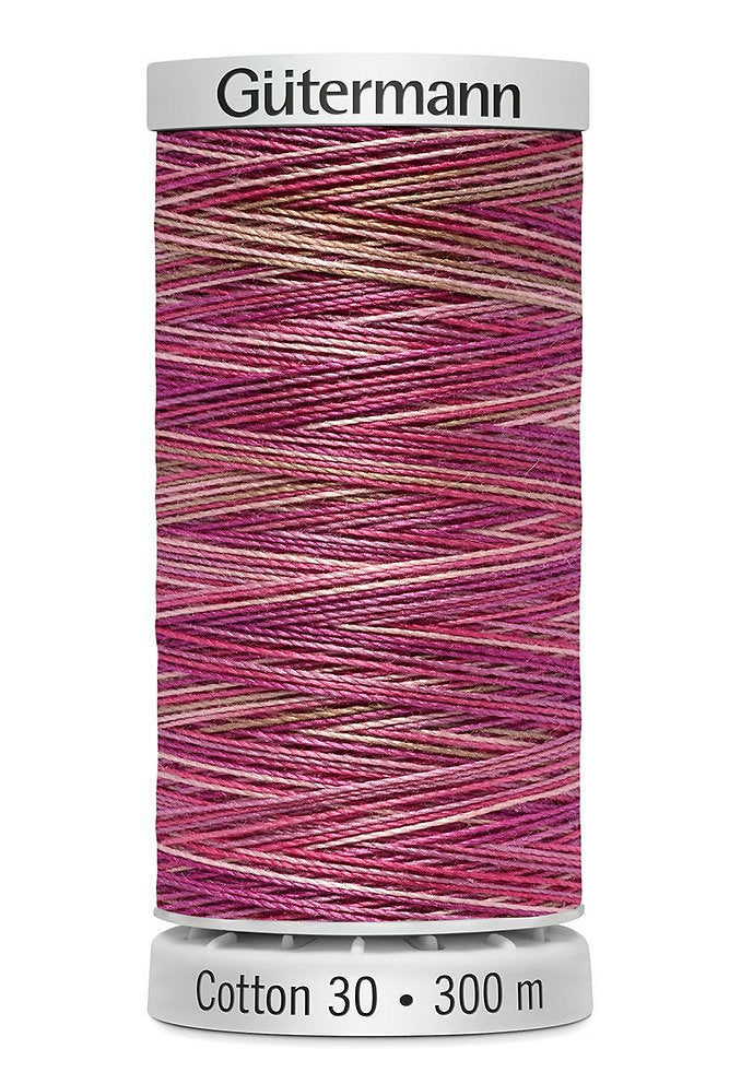 Gütermann Cotton 30 300 m - Sulky Cotton Thread for Machine Embroidery