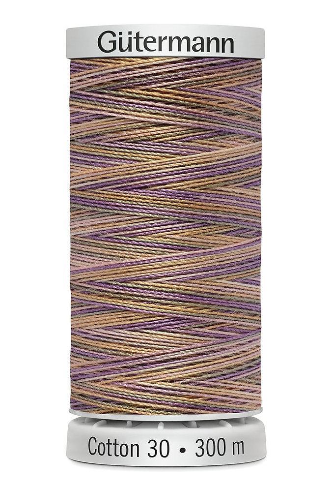 Gütermann Cotton 30 300 m - Sulky Cotton Thread for Machine Embroidery