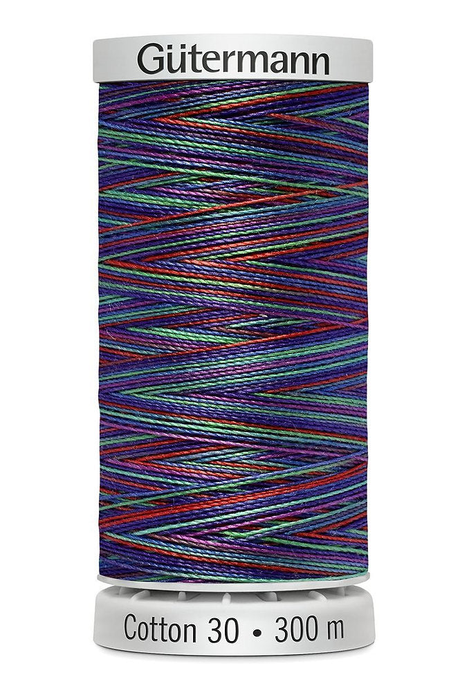 Gütermann Cotton 30 300 m - Sulky Cotton Thread for Machine Embroidery