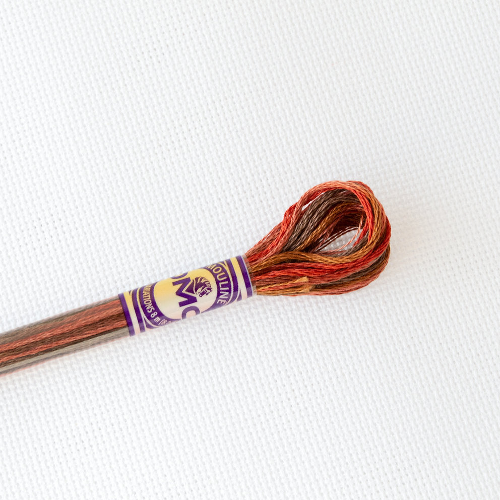 DMC Mouliné Variation 417F: Explore a range of vibrant colors for your embroidery