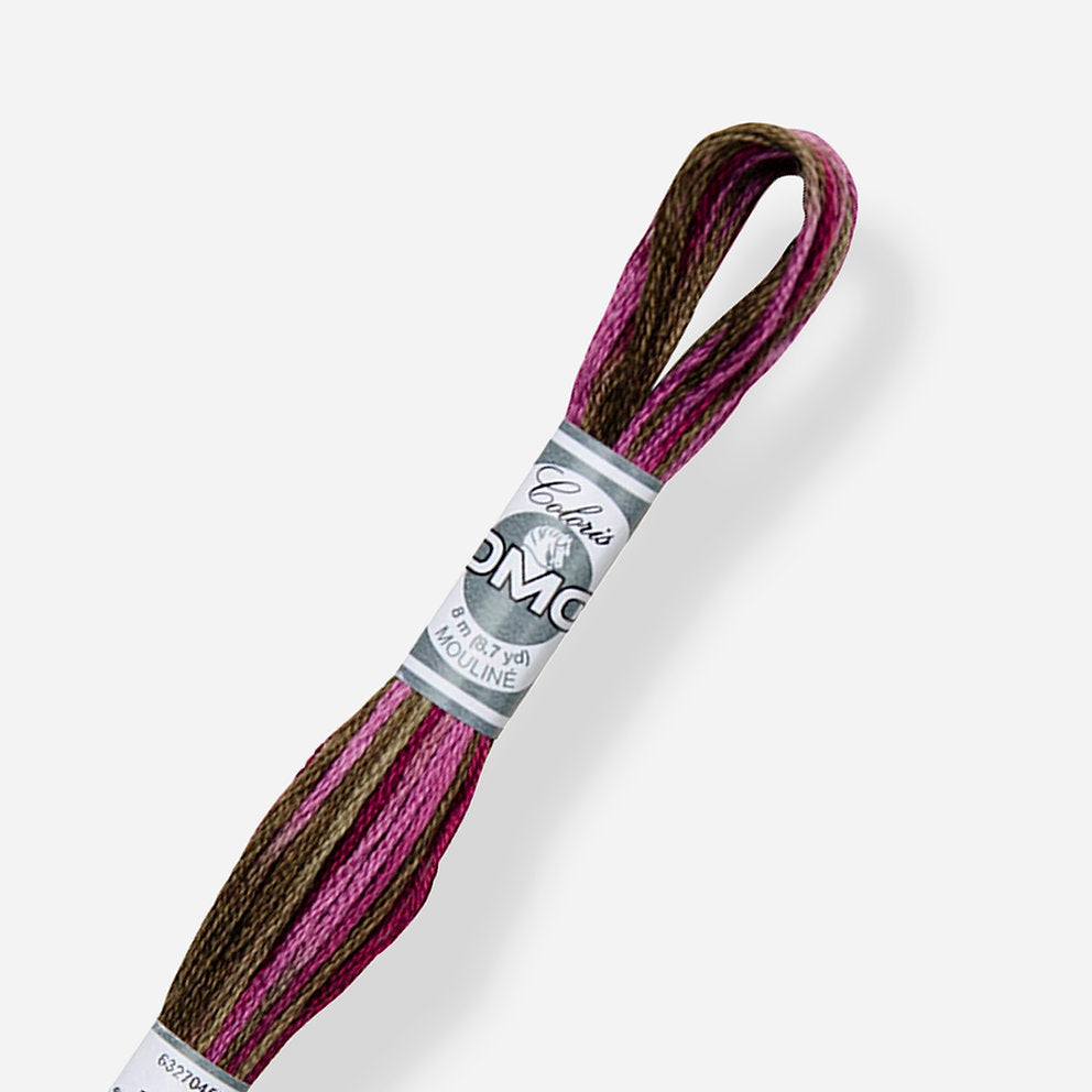 DMC Coloris 517: Marbled thread for embroidery and cross stitch