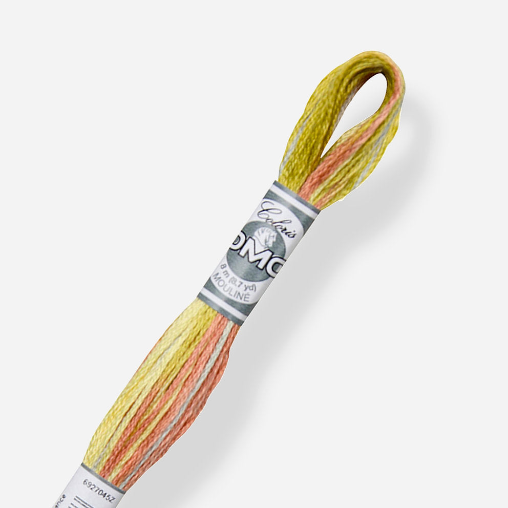 DMC Coloris 517: Marbled thread for embroidery and cross stitch