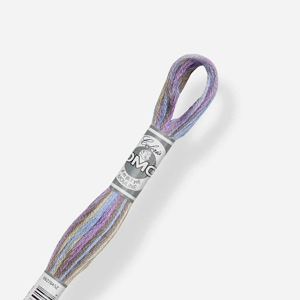DMC Coloris 517: Marbled thread for embroidery and cross stitch