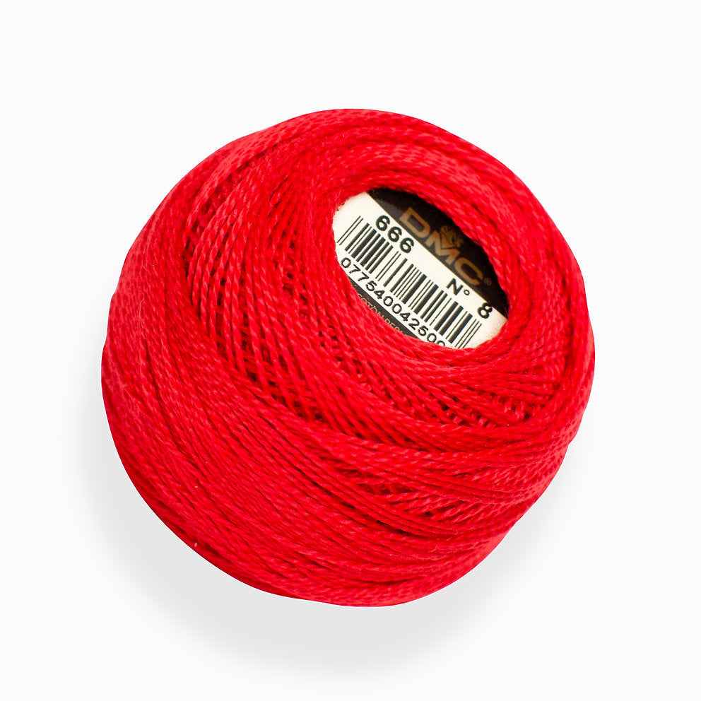 Boule PERLÉ 116 COTON DMC Épaisseur - 5 : Un fil tressé pour une broderie avec relief et élégance