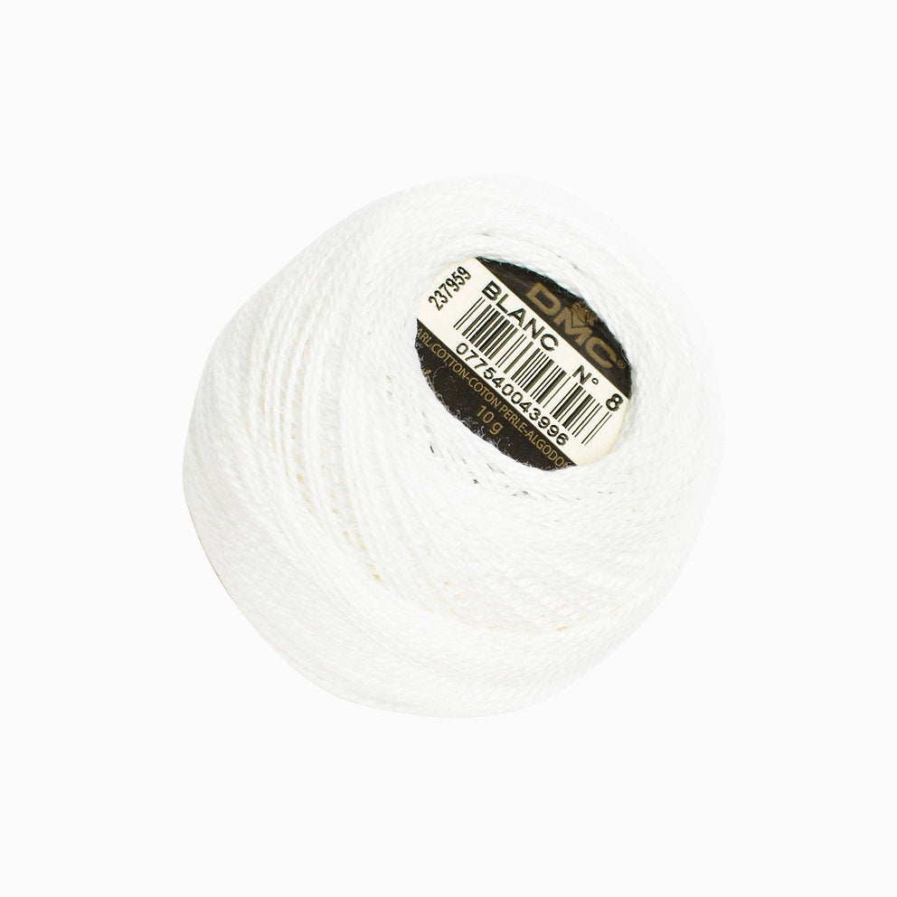 Boule PERLÉ 116 COTON DMC Épaisseur - 5 : Un fil tressé pour une broderie avec relief et élégance