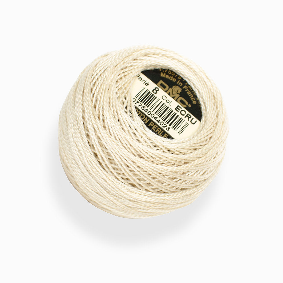 Boule PERLÉ 116 COTON DMC Épaisseur - 5 : Un fil tressé pour une broderie avec relief et élégance