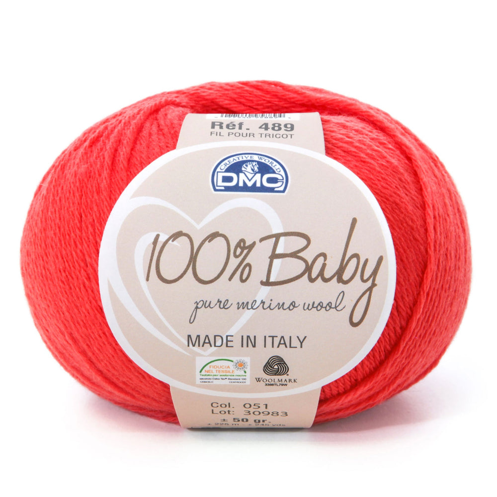 DMC 100% Baby Wool - Softness and Warmth for your Creations