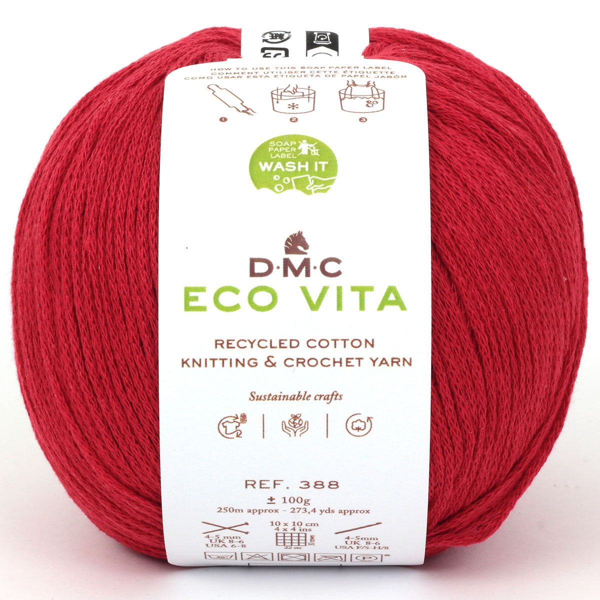 DMC Eco Vita - Recycled Cotton Thread in Natural Tones