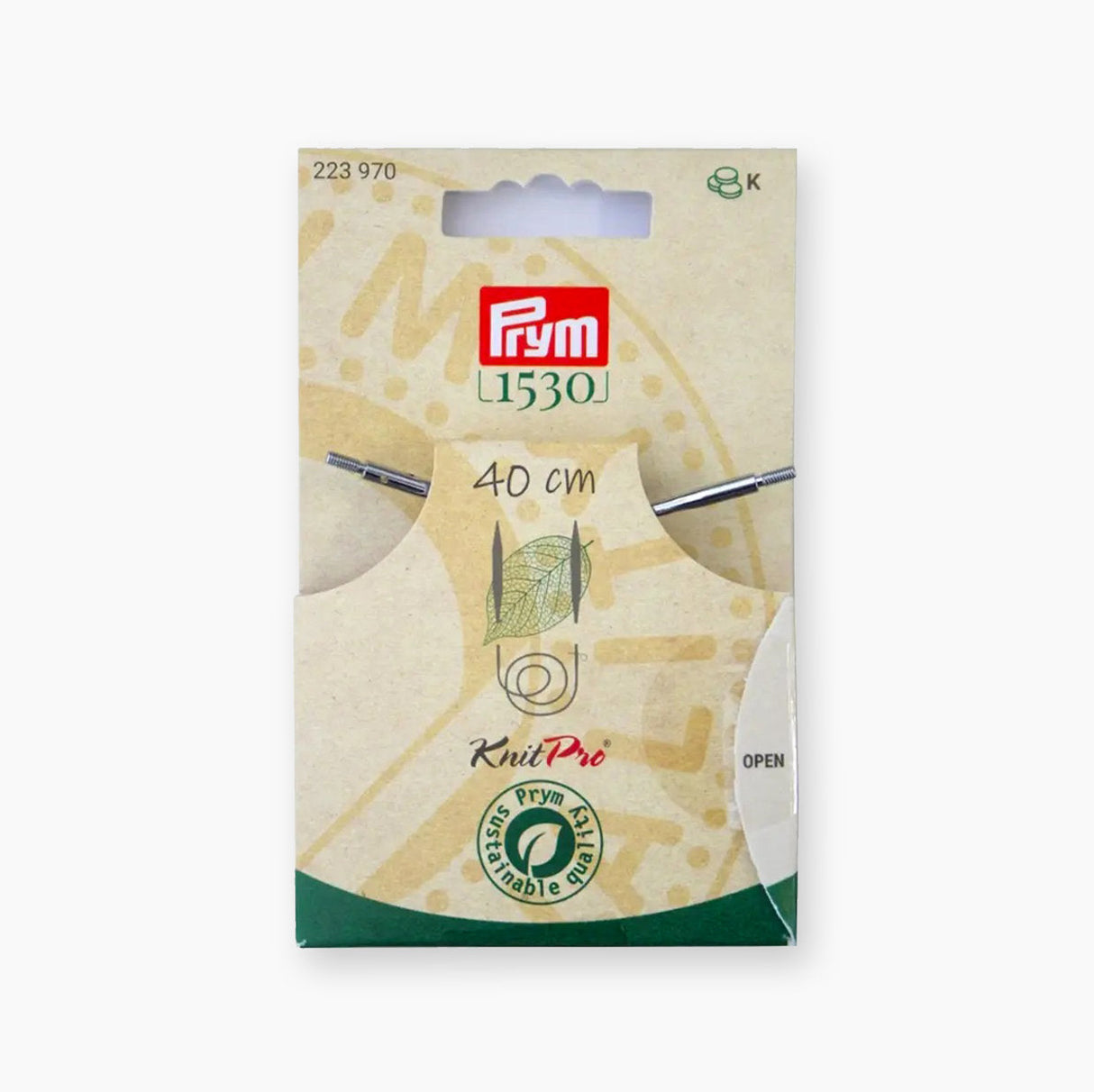 Cordón para Agujas de Tejer Circulares Natural de Prym - Facilita tus Proyectos de Tejido y Ganchillo