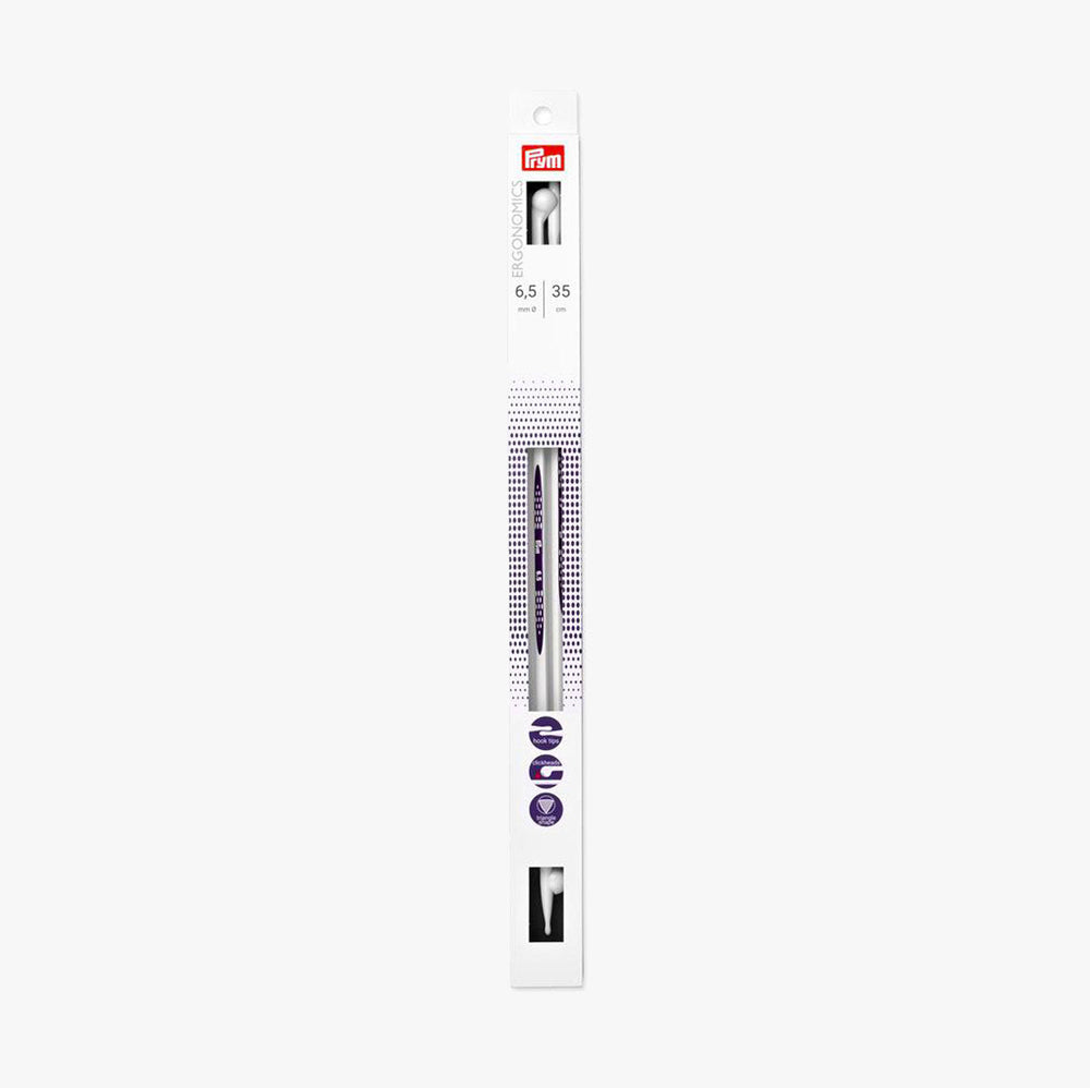 Prym 35cm Ergonomic Knitting Needles for a Comfortable Knitting Experience
