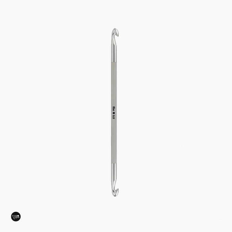 Ganchillo Tunecino Doble Extremo de 9 mm y 25 cm - Prym