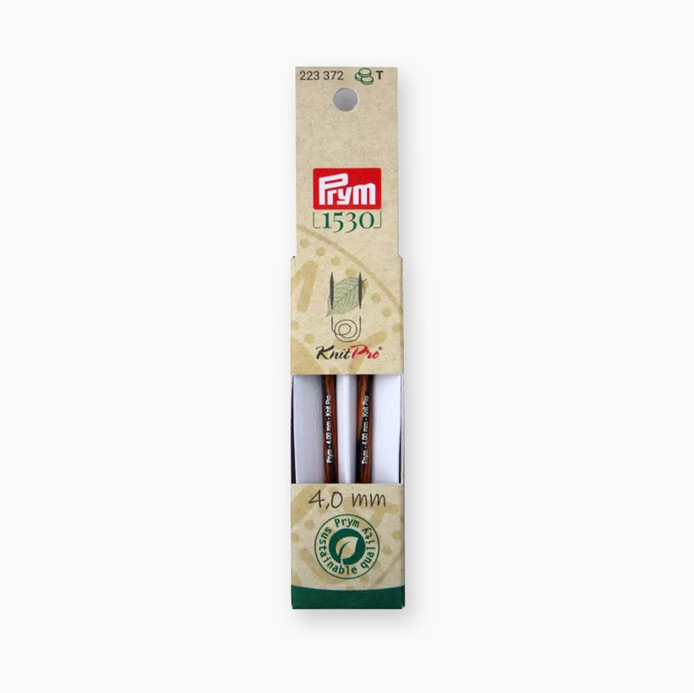 Puntas de Aguja Tricot Cortas Natural de Prym - Sostenibilidad y Comodidad en un Paquete