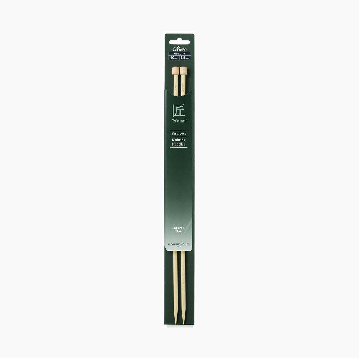 Aiguilles à Tricot Bambou 40 cm Takumi - Trèfle : Excellence en Tricot