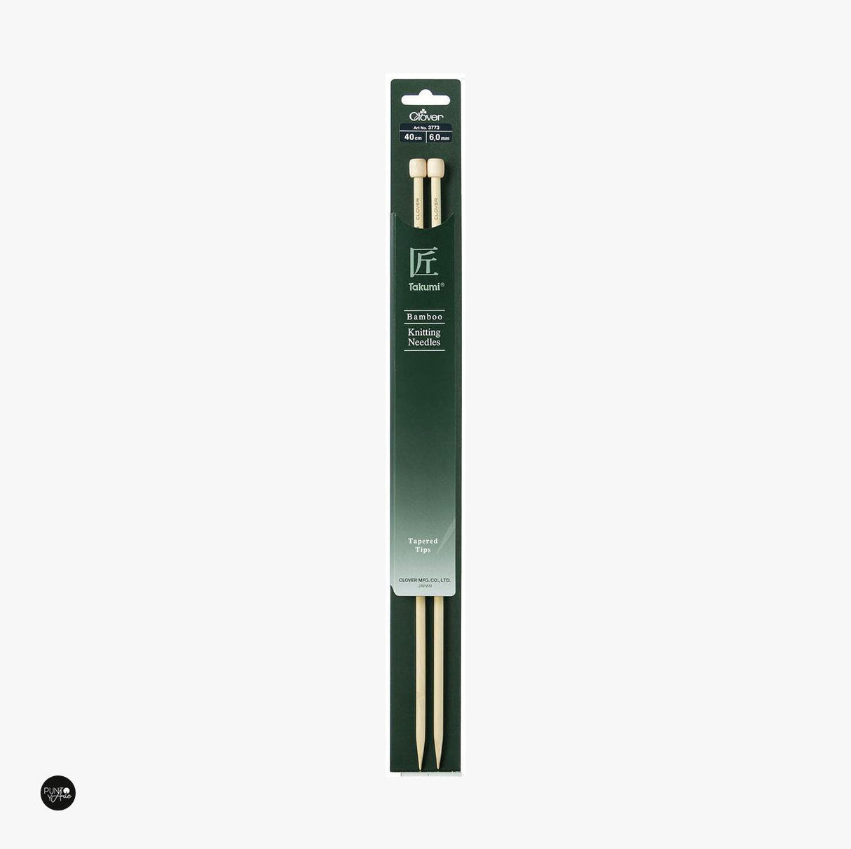 Aiguilles à Tricot Bambou 40 cm Takumi - Trèfle : Excellence en Tricot