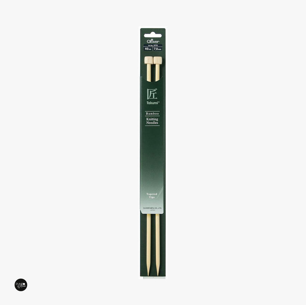 Aiguilles à Tricot Bambou 40 cm Takumi - Trèfle : Excellence en Tricot