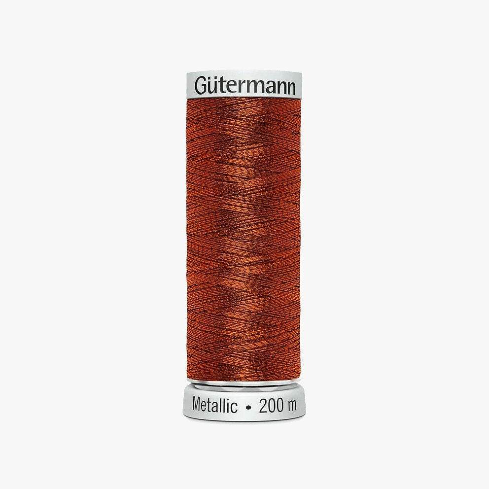 Gütermann Metallic - Hilo Efecto Metálico para Proyectos Brillantes