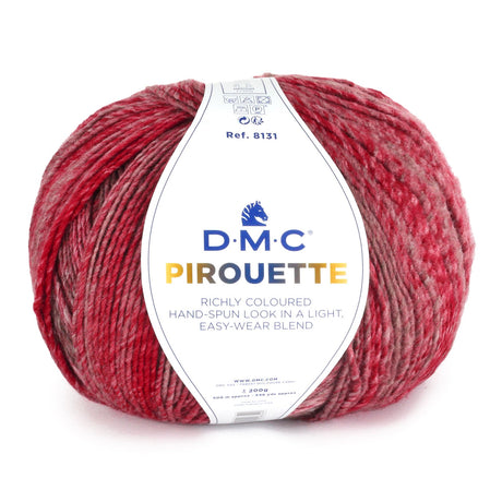 DMC Pirouette: Lana Multicolor para Labores de Otoño e Invierno