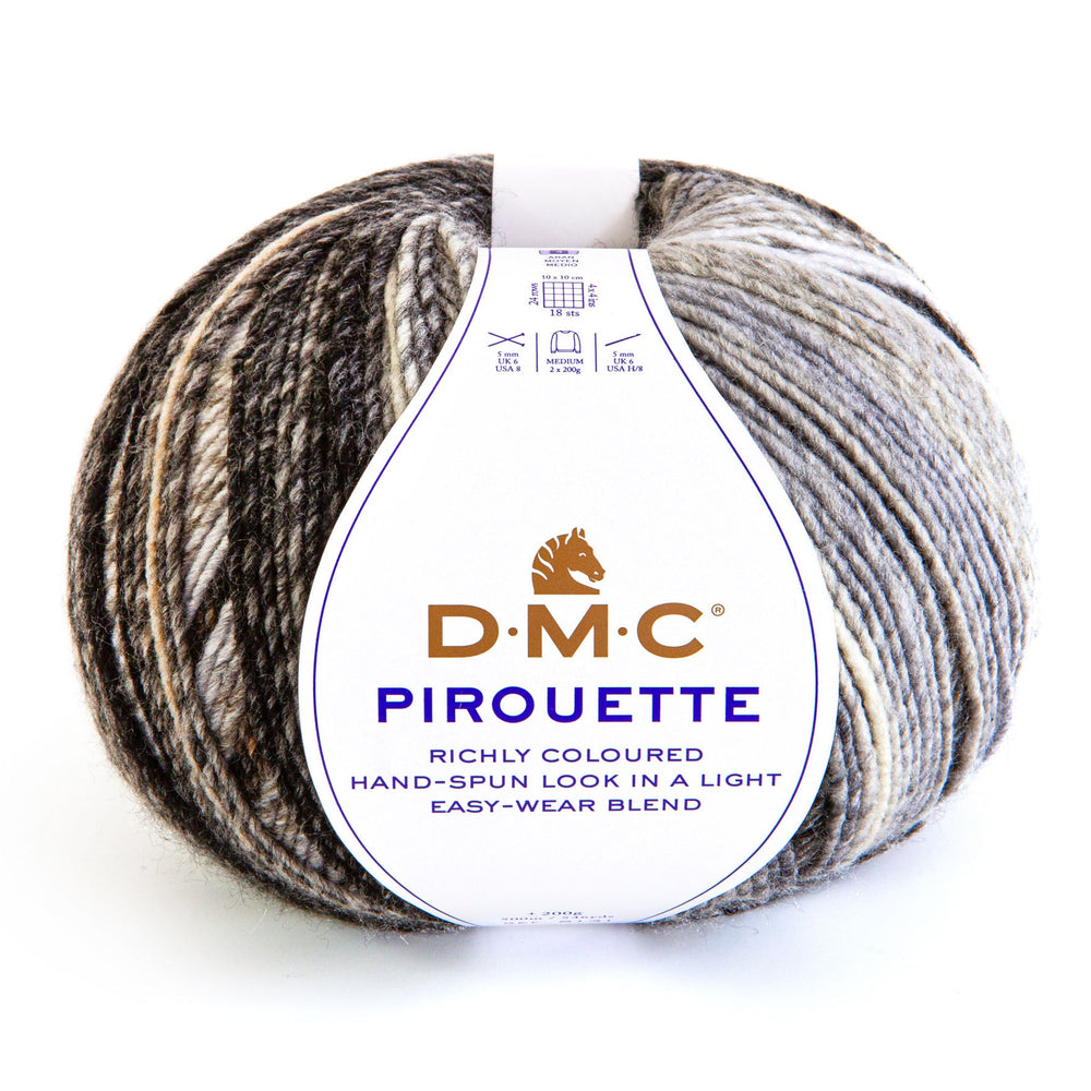 DMC Pirouette: Multicolor Wool for Autumn and Winter Work