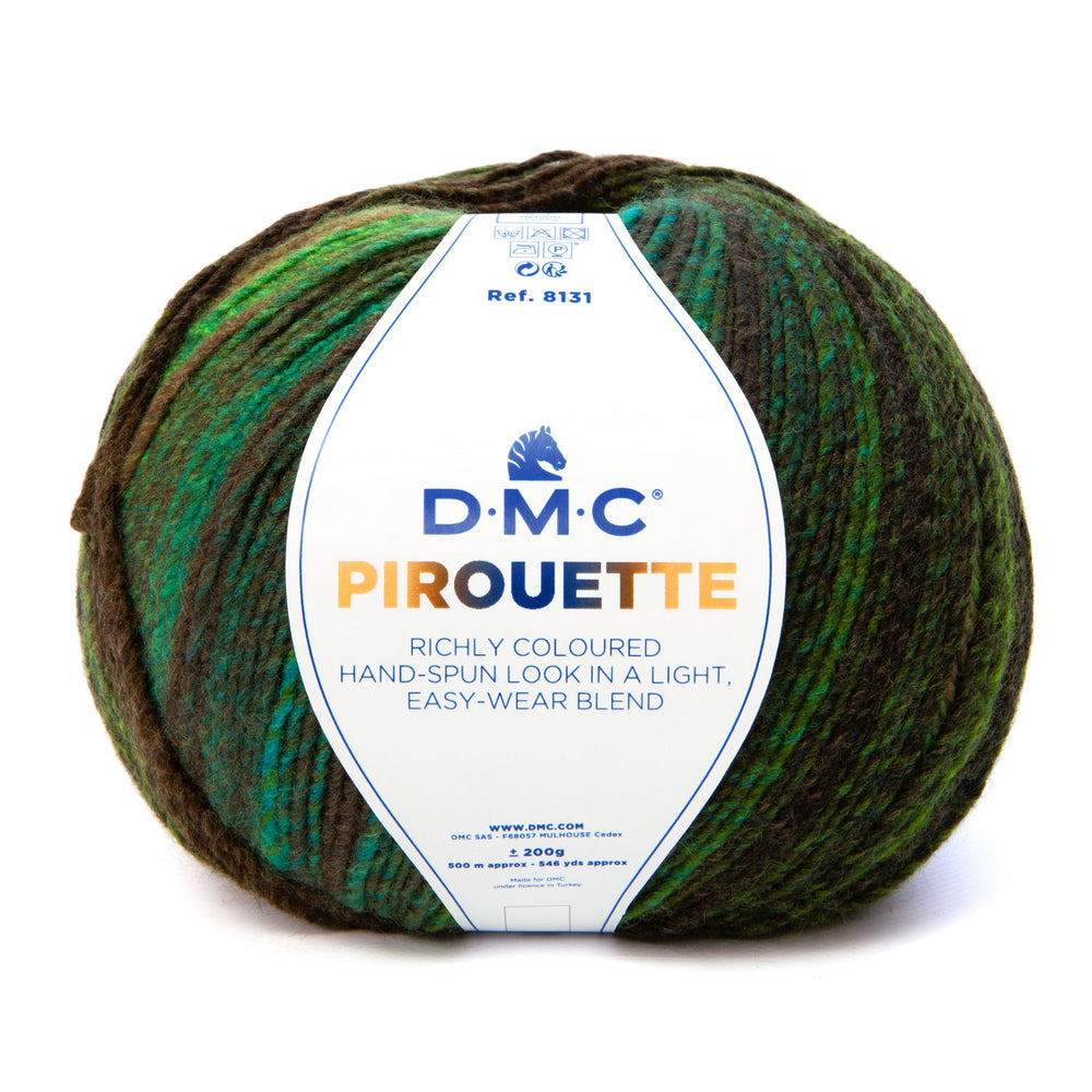 DMC Pirouette: Multicolor Wool for Autumn and Winter Work