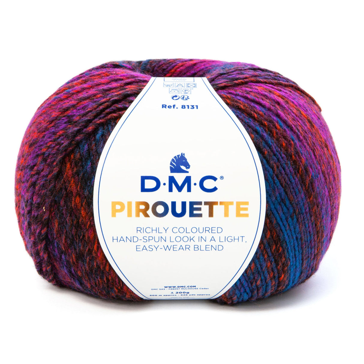 DMC Pirouette: Multicolor Wool for Autumn and Winter Work