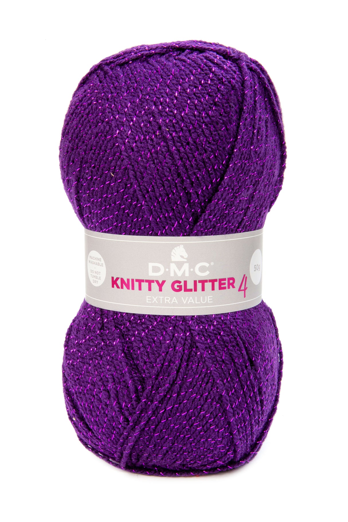 DMC KNITTY4 GLITTER: Brillo Metálico en tus Creaciones de Lana