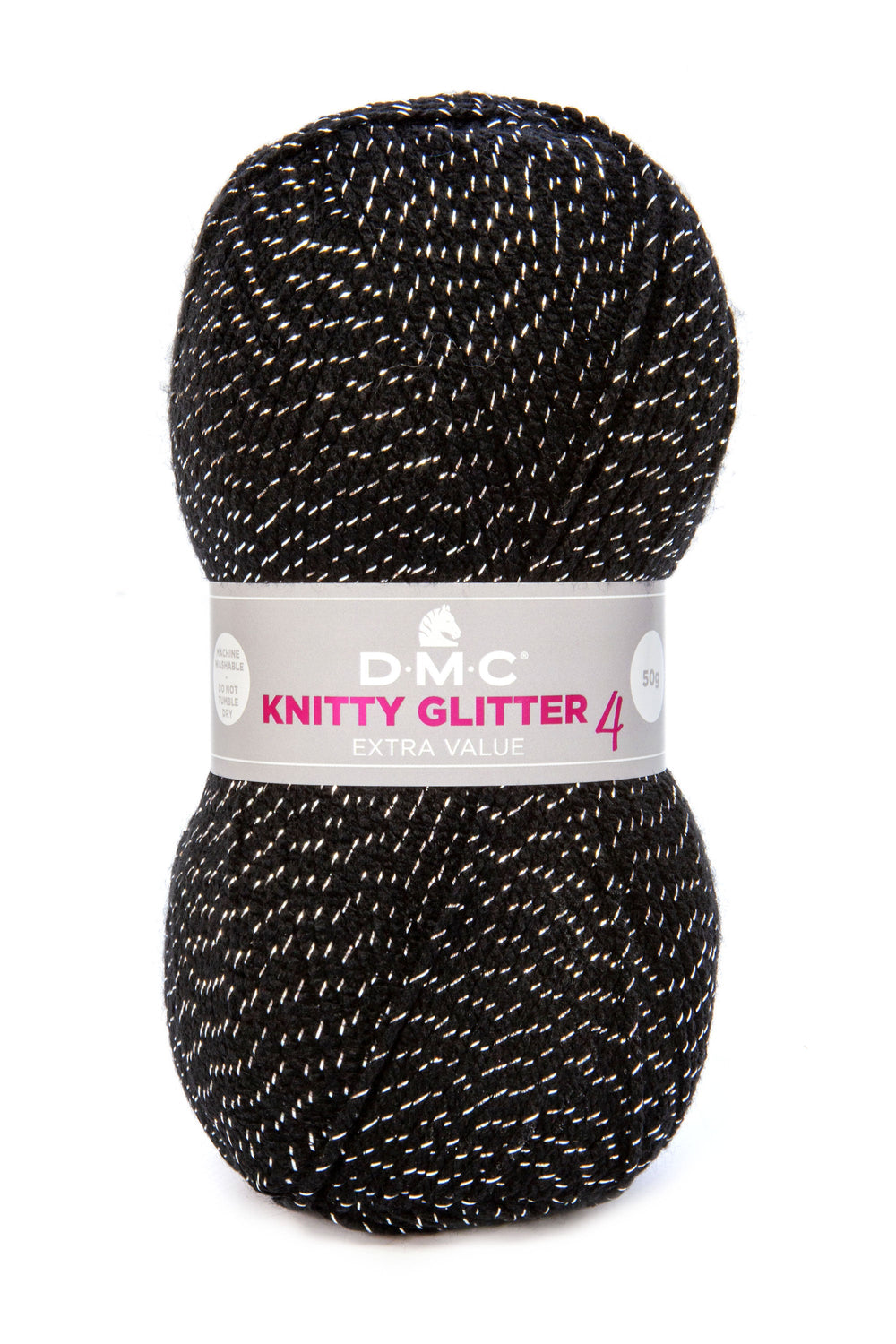 DMC KNITTY4 GLITTER: Brillo Metálico en tus Creaciones de Lana