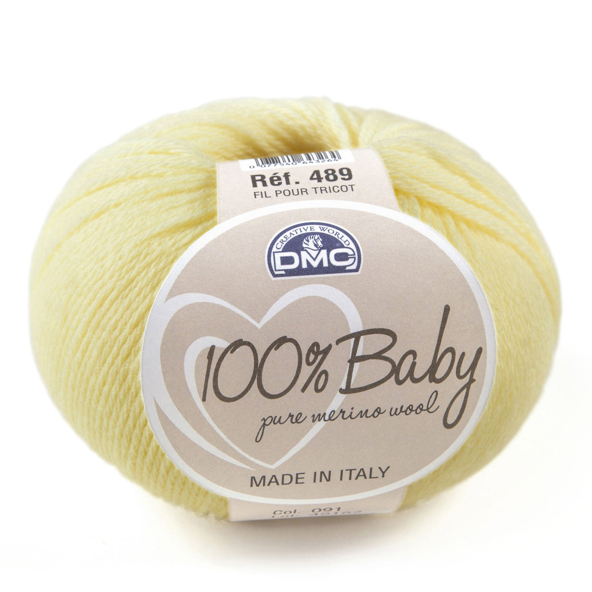 DMC 100% Baby Wool - Softness and Warmth for your Creations